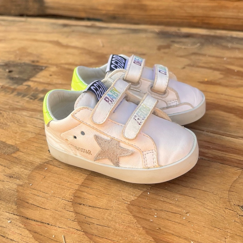 GOLDEN GOOSE | Baby Leather Sneakers 16 US 1